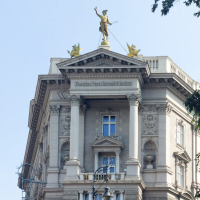 Andrassy Ave city game in Budapest
