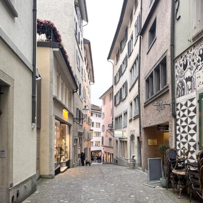 Zurich city game historic centre
