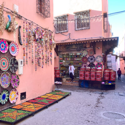 Marrakesh city game long and short route